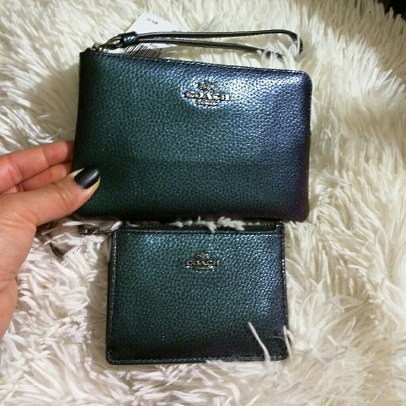 Coach Wristlet and ID Wallet - Picture 2 of 4